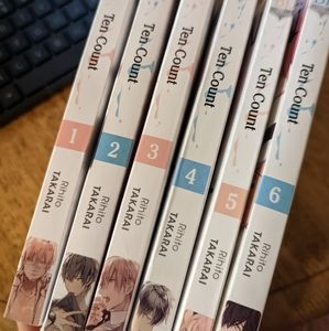 Ten Count: complete BL manga set. Perfect condition.